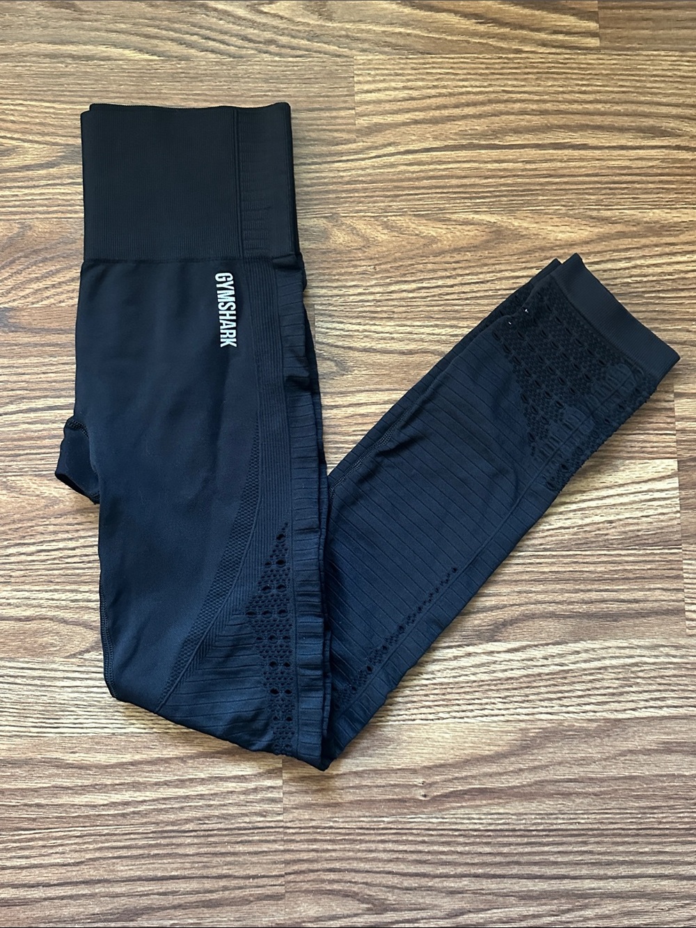 Gymshark womens Black Seamless Performance Leggings